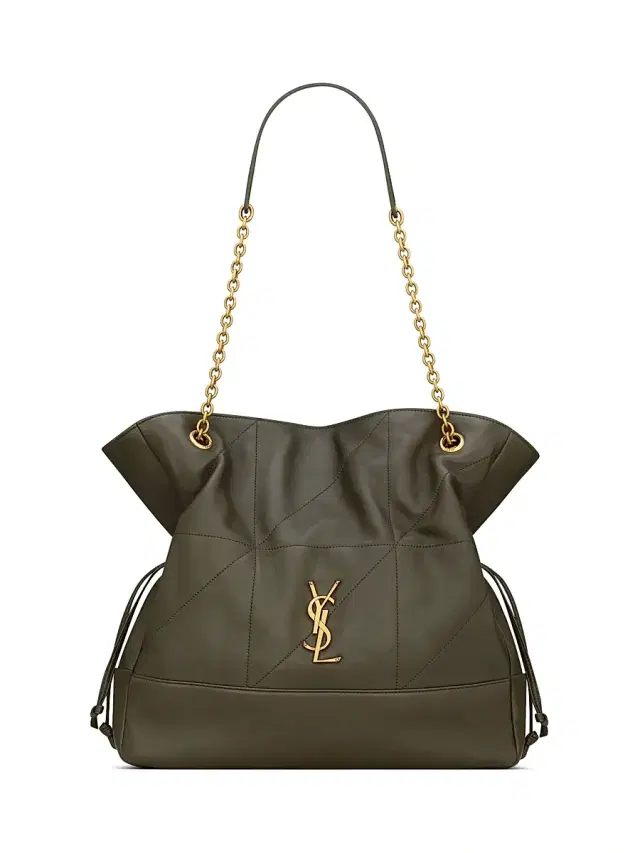 Women's Jamie Shopping Tote Bag in Lambskin - Light Musk