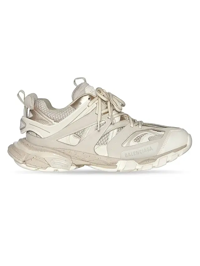 Balenciaga Women's Track Sneakers Recycled Sole - Light Beige