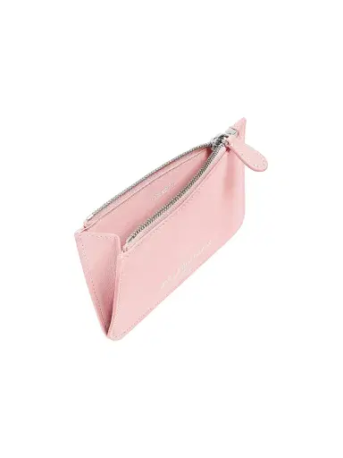 Balenciaga Women's Cash 2.0 Long Coin and Card Holder - Suede Pink | Thumbnail 3