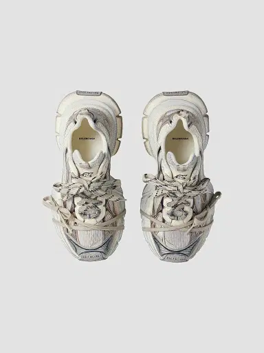 Balenciaga Women's 3XL Sneakers - White Beige - Size 4 | Thumbnail 5