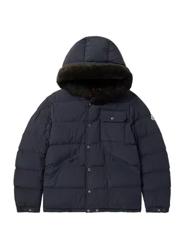Moncler Marcelettes Faux Shearling-Trimmed Quilted Shell Down Jacket - Men | Thumbnail 1 Moncler Marcelettes Faux Shearling-Trimmed Quilted Shell Down Jacket - Men | Thumbnail 1