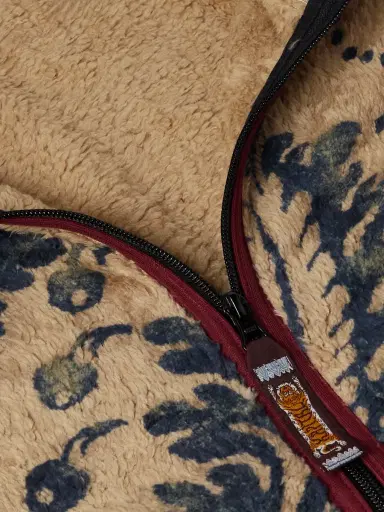 KAPITAL Damask Printed Fleece Jacket - Men | Thumbnail 4
