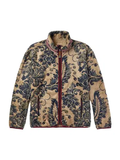 KAPITAL Damask Printed Fleece Jacket - Men | Thumbnail 1