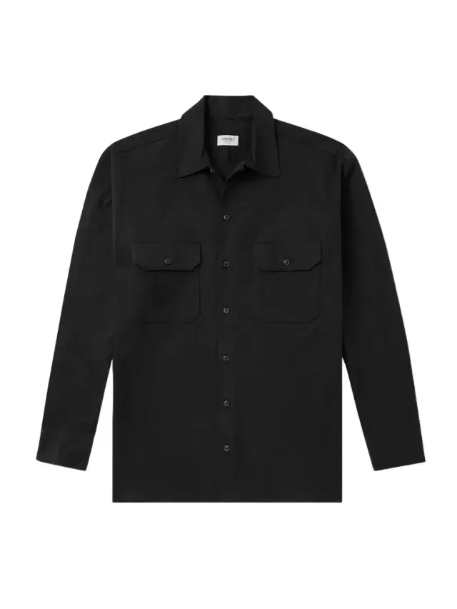 Ghiaia Cashmere Cotton-Twill Shirt - Men