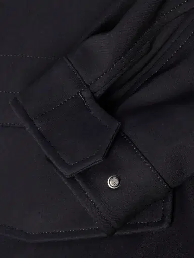 Loro Piana Traveller Logo-Appliquéd Bristol Clima System 3L Wool-Blend Hooded Field Jacket - Men | Thumbnail 3