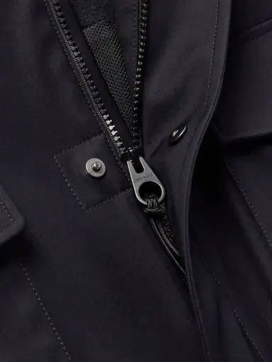 Loro Piana Traveller Logo-Appliquéd Bristol Clima System 3L Wool-Blend Hooded Field Jacket - Men | Thumbnail 5