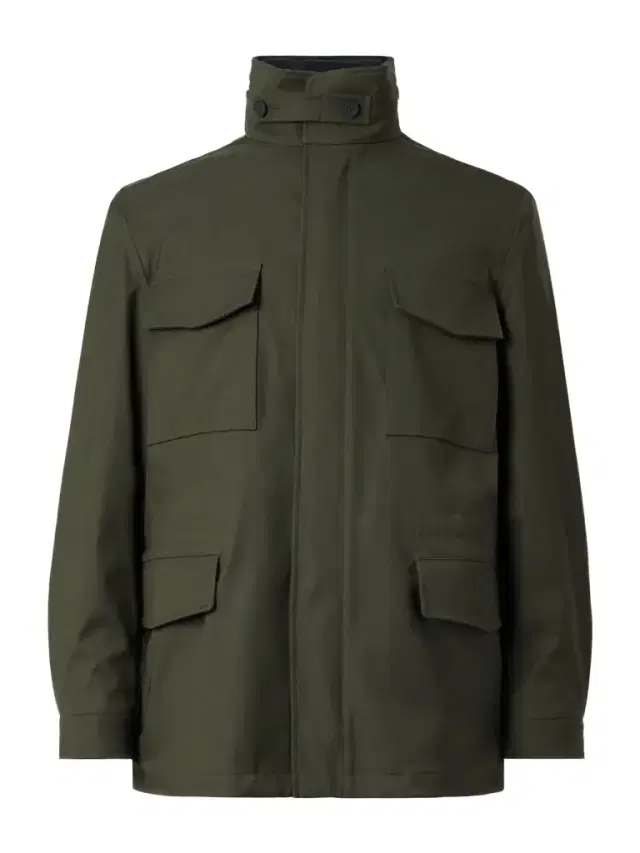 Loro Piana Traveller Logo-Appliquéd Bristol Clima System 3L Wool-Blend Hooded Field Jacket - Men