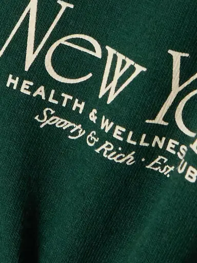 Sporty & Rich Ny 94 Printed Cotton-jersey T-shirt | Thumbnail 5