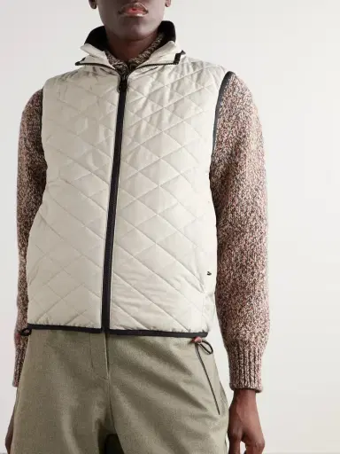 Loro Piana Rocky Quilted Padded Shell Vest | Thumbnail 3