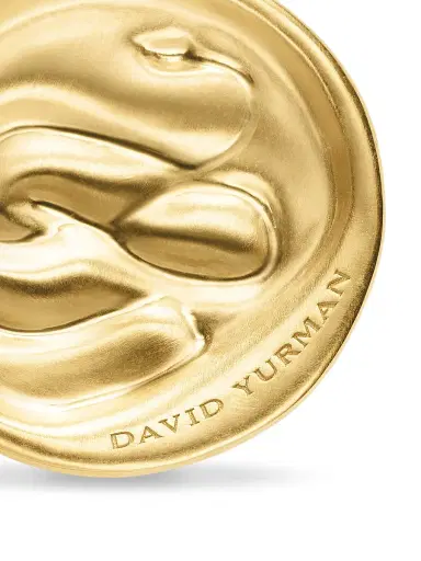 David Yurman Women's Snake Amulet in 18K Yellow Gold with Diamonds, 18.8MM - Diamond | Thumbnail 5