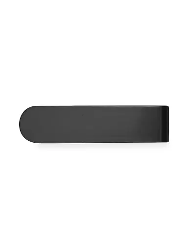 Saint Laurent Men's Logo Engraved Money Clip - Black | Thumbnail 2