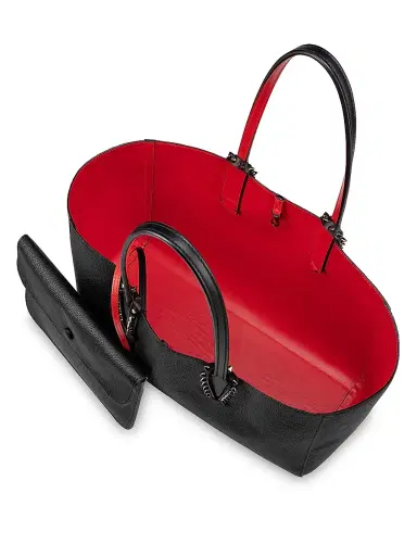 Christian Louboutin Women's Cabata Leather Tote Bag | Thumbnail 3