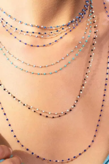 Gigi Clozeau Classic Gigi Necklace - 16.5in - Turquoise Green | Thumbnail 2