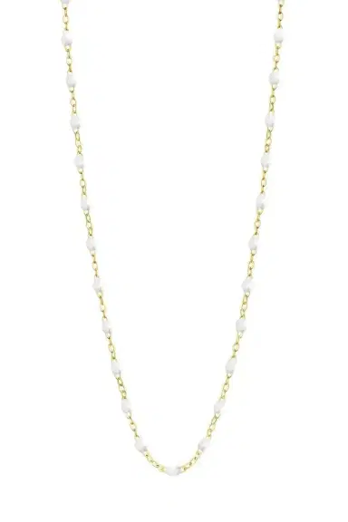 Gigi Clozeau Classic Gigi Necklace - 16.5in - White | Thumbnail 1 Gigi Clozeau Classic Gigi Necklace - 16.5in - White | Thumbnail 1