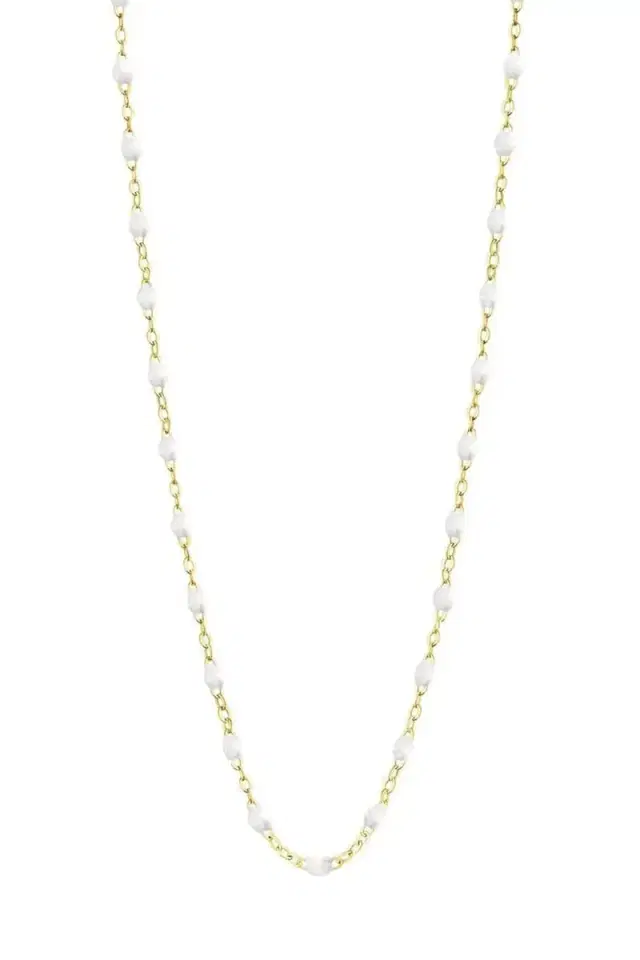 Gigi Clozeau Classic Gigi Necklace - 16.5in - White