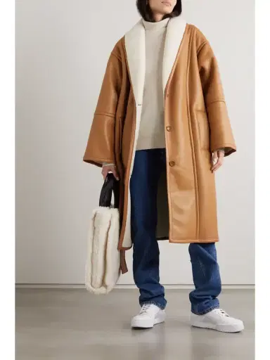 Stand Studio Dolores Belted Faux Shearling Coat | Thumbnail 2 Stand Studio Dolores Belted Faux Shearling Coat | Thumbnail 2