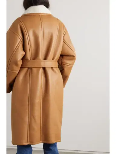 Stand Studio Dolores Belted Faux Shearling Coat | Thumbnail 4 Stand Studio Dolores Belted Faux Shearling Coat | Thumbnail 4