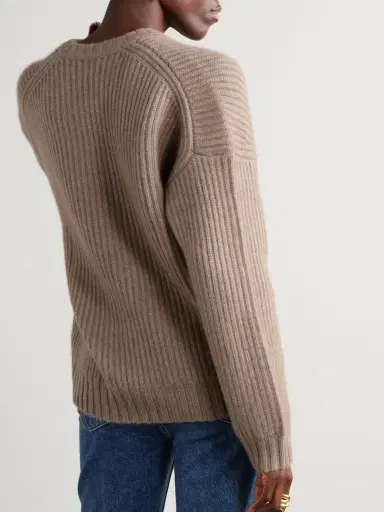 Khaite Manuela Ribbed Cashmere Sweater | Thumbnail 3