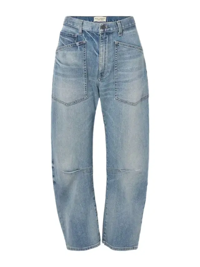 Shon High-rise Tapered Jeans