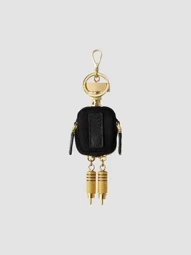 Prada Women's Re-Nylon Robot Bag Charm | Thumbnail 3 Prada Women's Re-Nylon Robot Bag Charm | Thumbnail 3