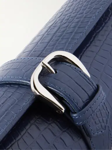 Rapport London Croc-Effect Leather Watch Roll - Men | Thumbnail 4 Rapport London Croc-Effect Leather Watch Roll - Men | Thumbnail 4