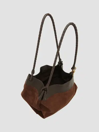 Bottega Veneta Women's Maxi Parachute Leather & Suede Tote Bag | Thumbnail 3 Bottega Veneta Women's Maxi Parachute Leather & Suede Tote Bag | Thumbnail 3
