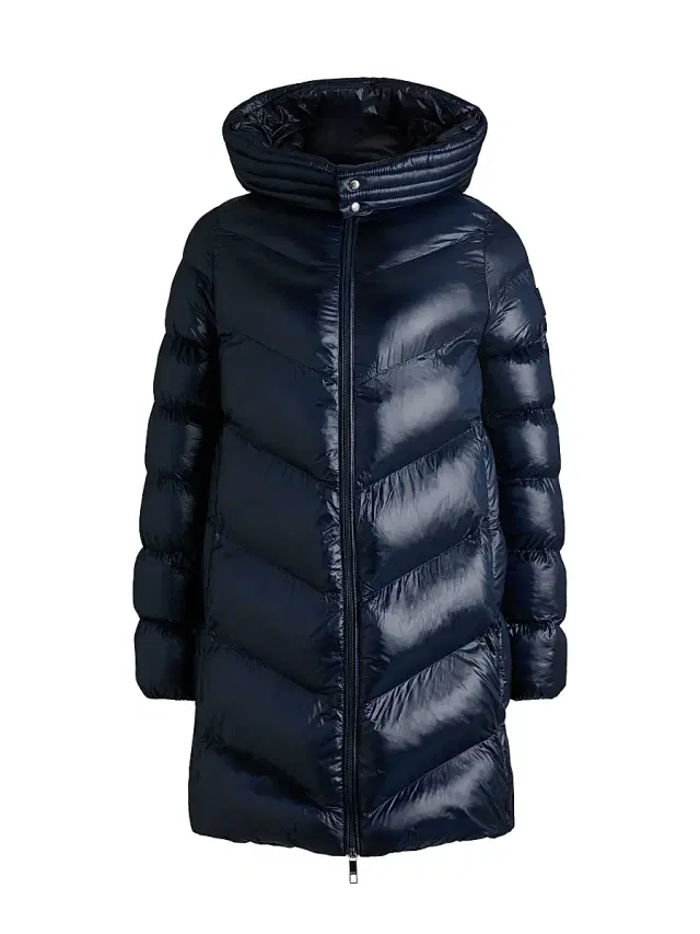 Women's Water-Repellent Padded Parka Jacket - Dark Blue
