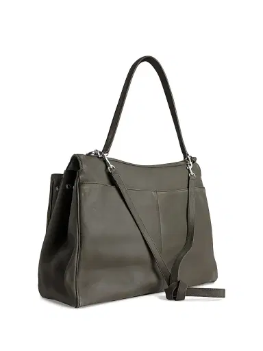 Balenciaga Women's Rodeo Used Effect Large Handbag with Charms | Thumbnail 4 Balenciaga Women's Rodeo Used Effect Large Handbag with Charms | Thumbnail 4