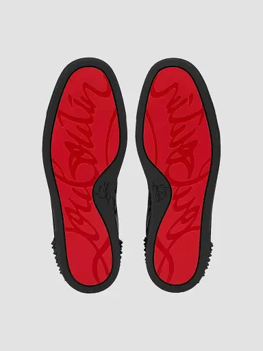 Christian Louboutin Men's Seavaste 2 Sneakers - Black - Size 17 | Thumbnail 5