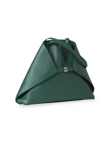 Akris Women's Ai Convertible Leather Shoulder Bag - Cypresse | Thumbnail 2