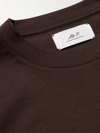 MR P. Mercerised Cotton-Jersey T-Shirt - Men | Thumbnail 5