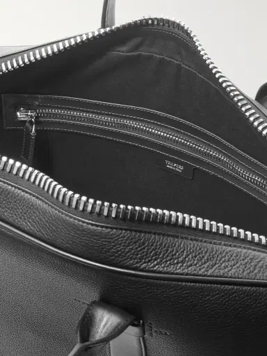 Tom Ford Buckley Full-Grain Leather Briefcase - Men | Thumbnail 5 Tom Ford Buckley Full-Grain Leather Briefcase - Men | Thumbnail 5
