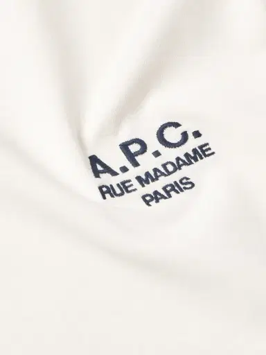 A.P.C. Logo-Embroidered Cotton-Jersey T-Shirt - Men | Thumbnail 5