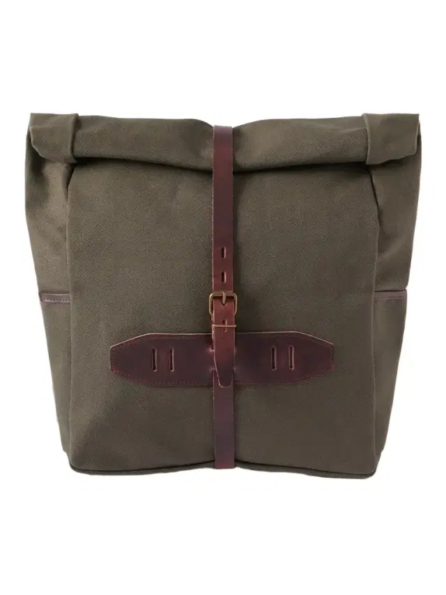 Bleu de Chauffe Jamy Leather-Trimmed Canvas Backpack - Men