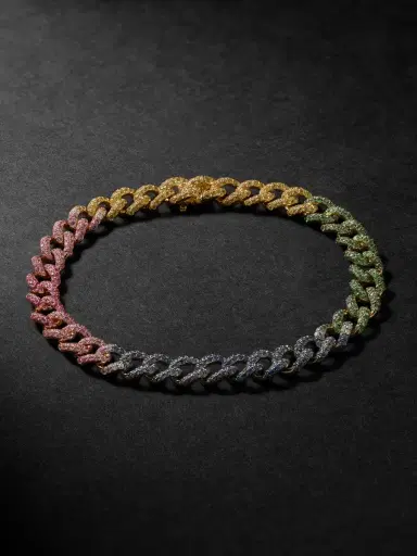 SHAY 18-Karat Gold Multi-Stone Bracelet - Men | Thumbnail 1 SHAY 18-Karat Gold Multi-Stone Bracelet - Men | Thumbnail 1