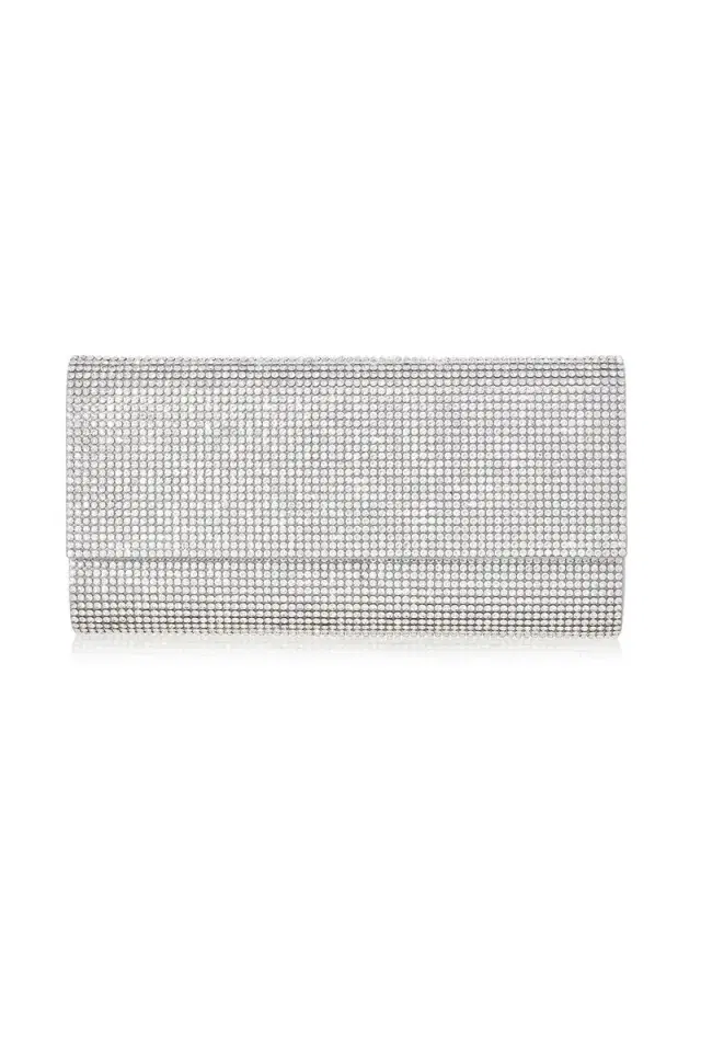 Judith Leiber Perry Clutch - Silver