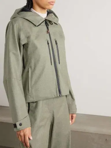 Loro Piana Abelboden Wool And Cashmere-blend Hooded Jacket | Thumbnail 3 Loro Piana Abelboden Wool And Cashmere-blend Hooded Jacket | Thumbnail 3
