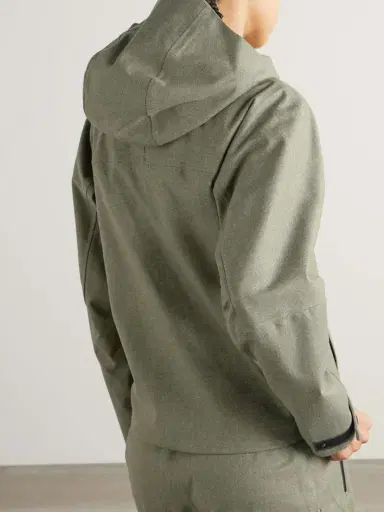 Loro Piana Abelboden Wool And Cashmere-blend Hooded Jacket | Thumbnail 4 Loro Piana Abelboden Wool And Cashmere-blend Hooded Jacket | Thumbnail 4
