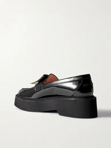 Roger Vivier Viv Rangers Patent-leather Loafers | Thumbnail 3