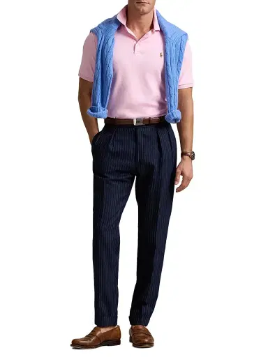 Polo Ralph Lauren Men's Classic-Fit Soft Cotton Polo Shirt - Carmel Pink | Thumbnail 2