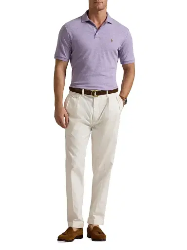 Polo Ralph Lauren Men's Classic-Fit Soft Cotton Polo Shirt - Carmel Pink | Thumbnail 8