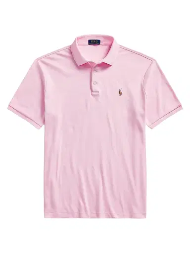 Polo Ralph Lauren Men's Classic-Fit Soft Cotton Polo Shirt - Carmel Pink | Thumbnail 1