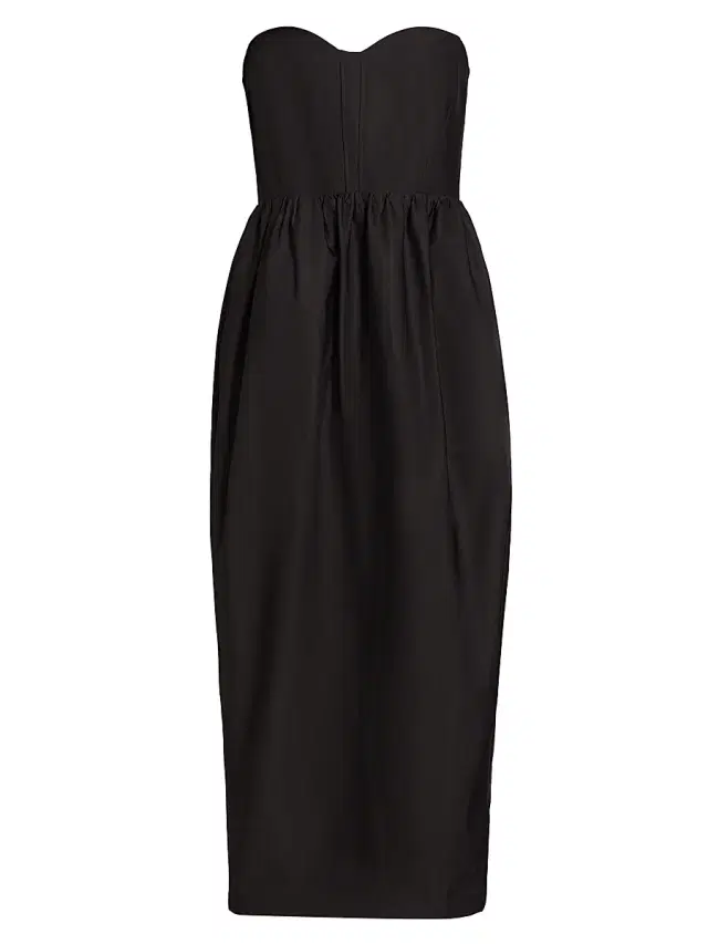 As It May Women's Denise Strapless Midi-Dress