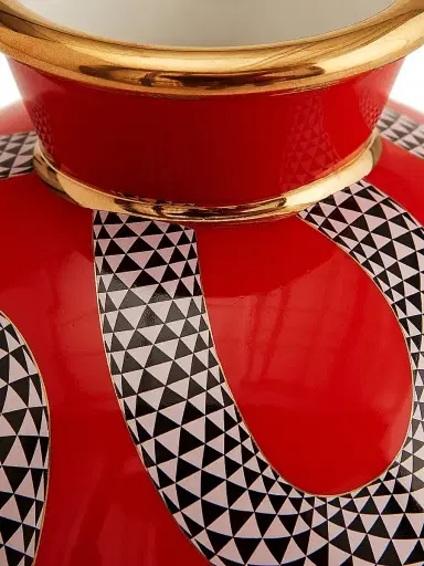 Jonathan Adler Eden Porcelain Round Vase | Thumbnail 2