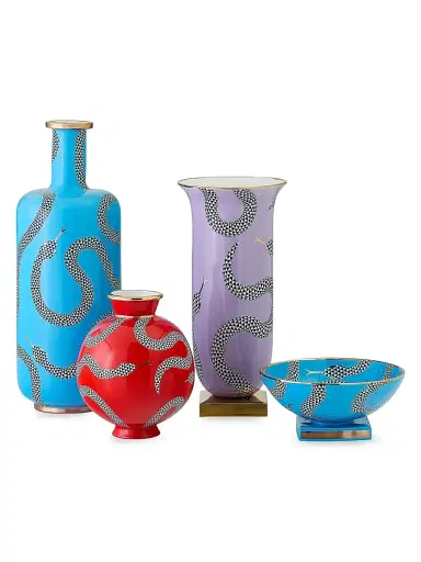 Jonathan Adler Eden Porcelain Round Vase | Thumbnail 3