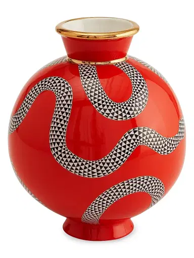 Jonathan Adler Eden Porcelain Round Vase | Thumbnail 1