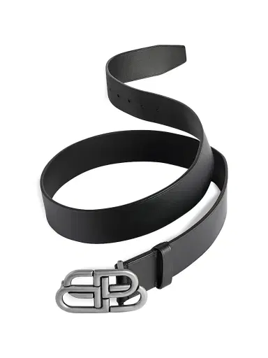 Balenciaga Men's BB Extra Large Belt | Thumbnail 2 Balenciaga Men's BB Extra Large Belt | Thumbnail 2