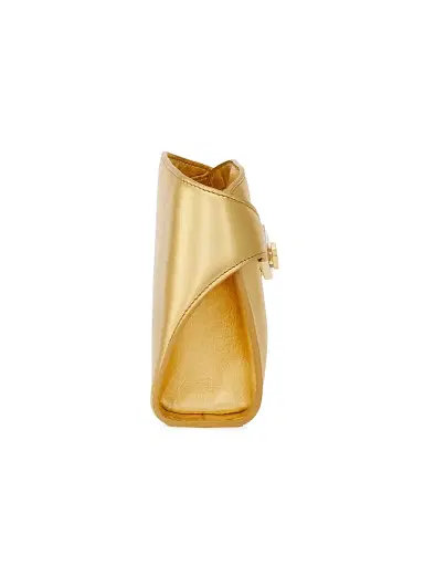 Ferragamo Women's Hug Metallic Leather Crossbody Bag | Thumbnail 3 Ferragamo Women's Hug Metallic Leather Crossbody Bag | Thumbnail 3