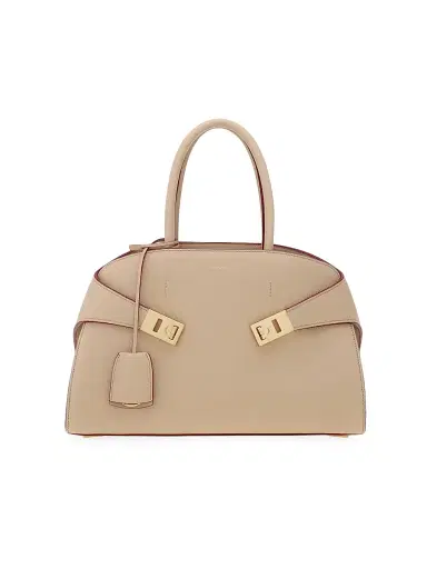 Ferragamo Women's Hug Medium Top Handle Bag | Thumbnail 1 Ferragamo Women's Hug Medium Top Handle Bag | Thumbnail 1