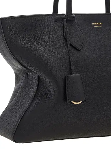 FERRAGAMO Women's Star Tote Bag - Nero | Thumbnail 6 FERRAGAMO Women's Star Tote Bag - Nero | Thumbnail 6